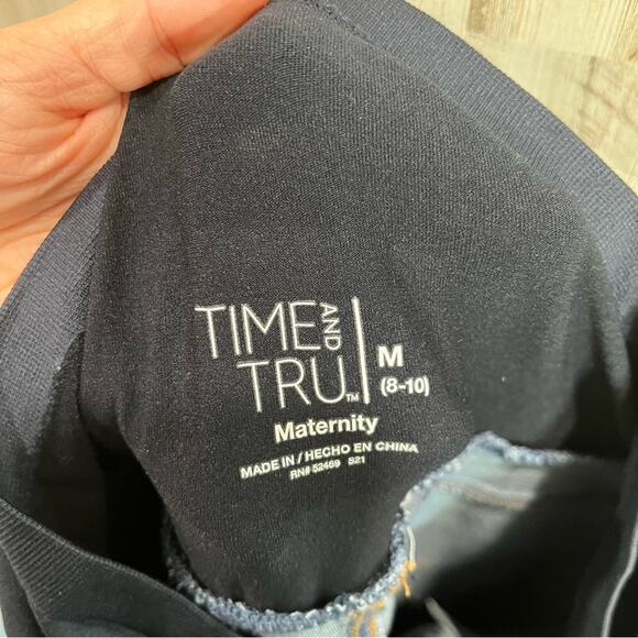 Time And Tru Skinny Maternity Jeans Full Panel - Picture 4 of 4